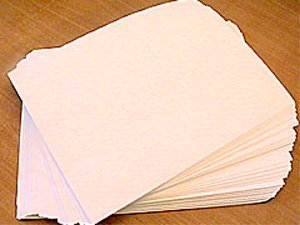 pre-cut parchment paper sheets
