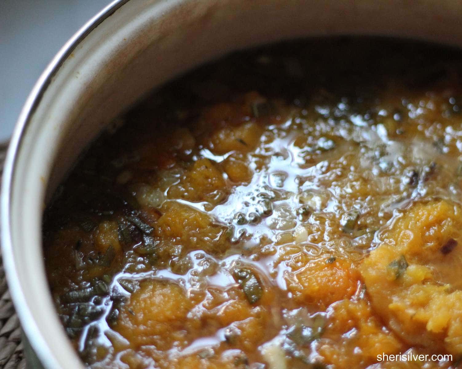 winter squash soup
