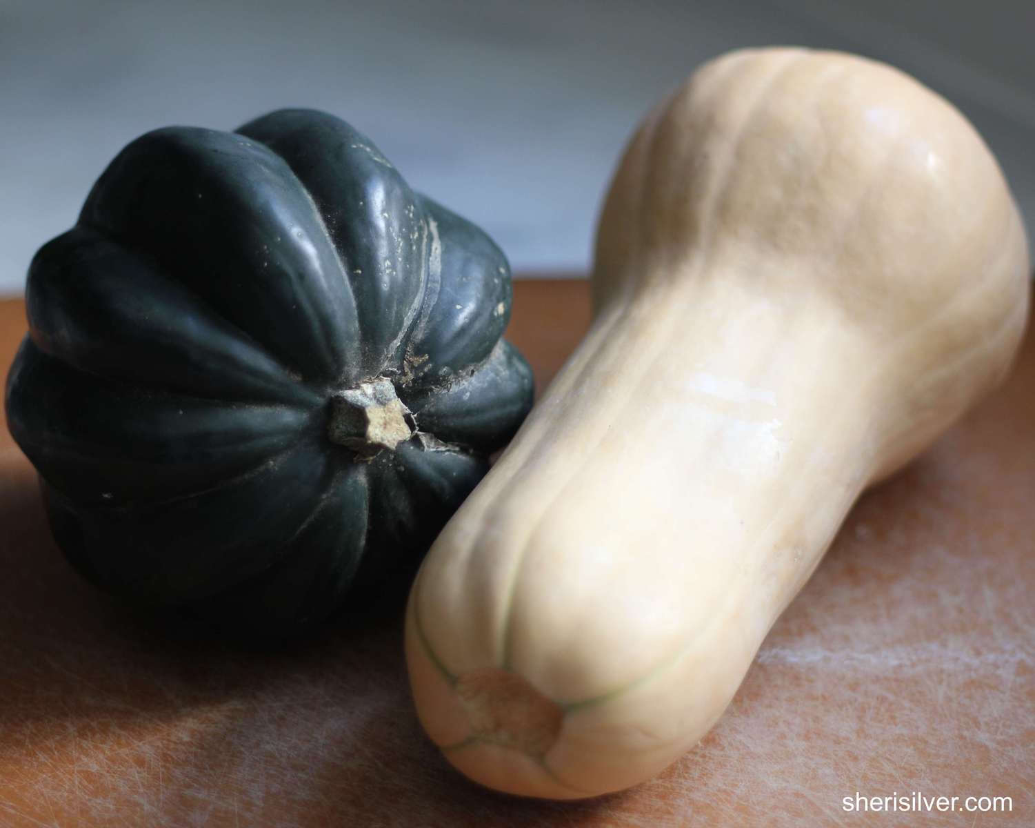 butternut and acorn squash
