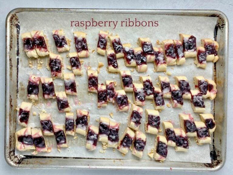 cookie jar: raspberry ribbons | Sheri Silver - living a well-tended ...