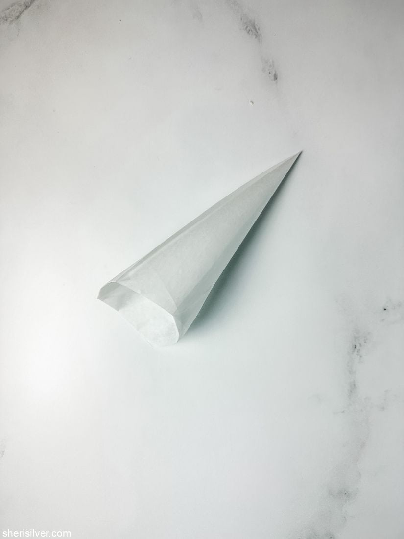 parchment paper cone