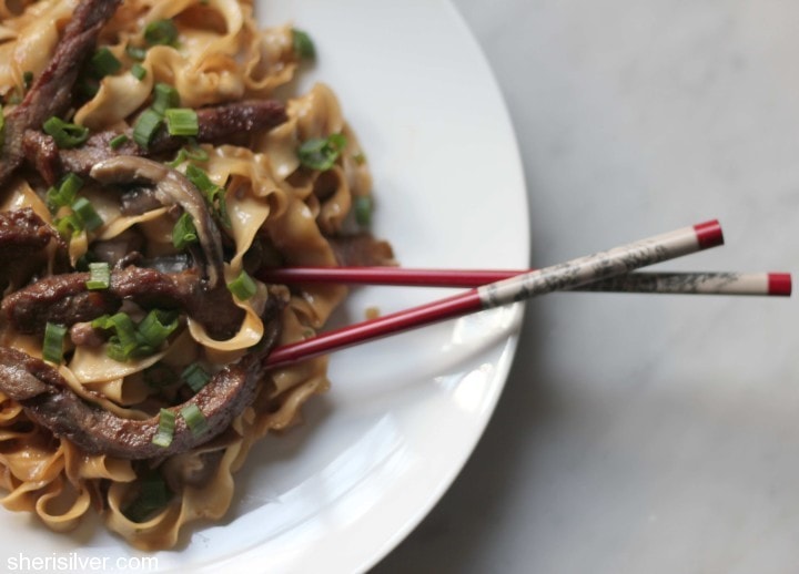 ruby foo's pepper beef ho fun