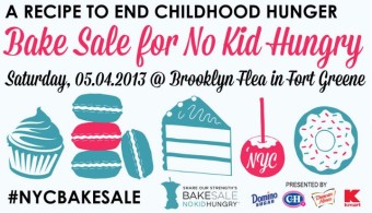 NYC Bake Sale, No Kid Hungry