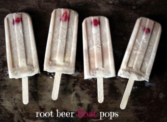 root beer float pops