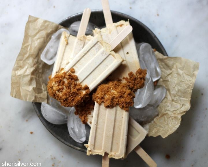 biscoff popsicles