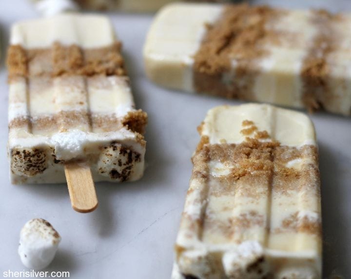 s'mores popsicles