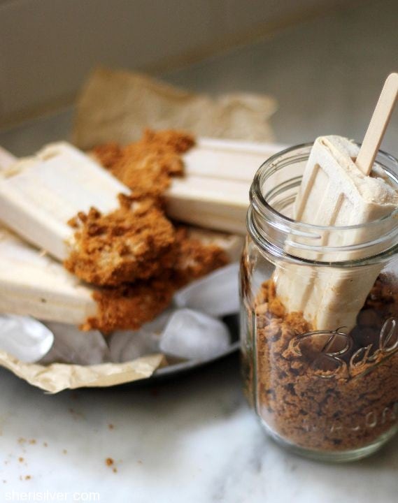 biscoff popsicles