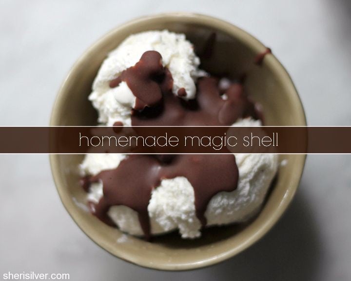 homemade magic shell