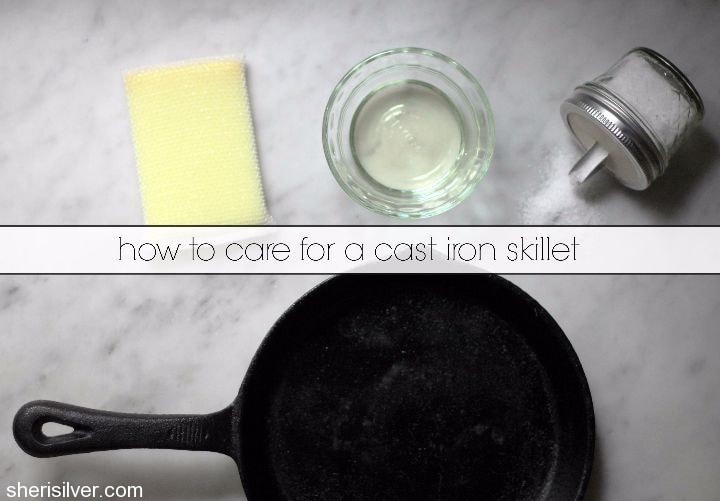 cast iron skillet care