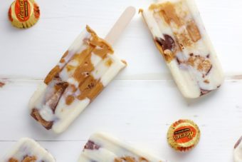 peanut butter cup popsicles