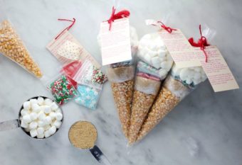 pastry bag popcorn ball kits