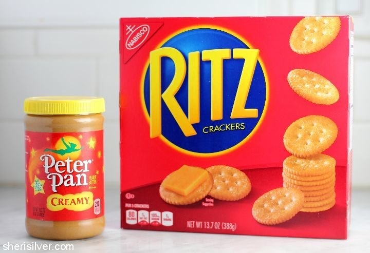 ritz stuffed peanut butter oat cookies #ad