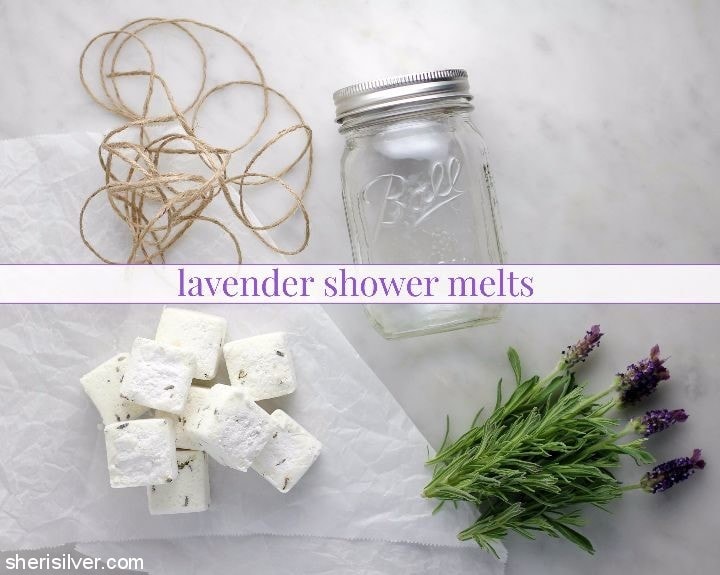 lavender shower melts