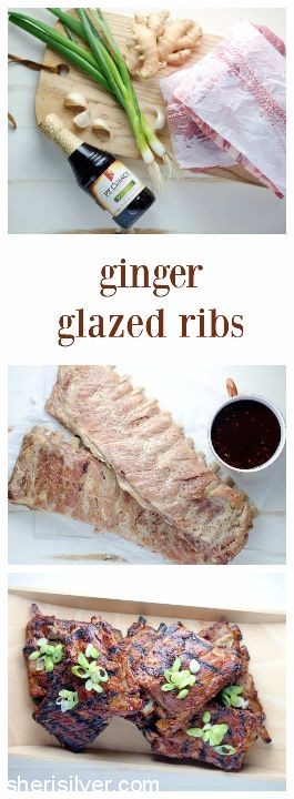 Ginger Glazed Ribs #ad