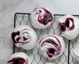 Fruit Swirled Meringue Cookies l sherisilver.com