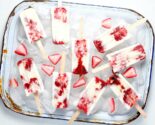 Strawberry Fool Popsicles l sherisilver.com