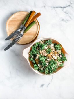 Kale Farro Salad l sherisilver.com