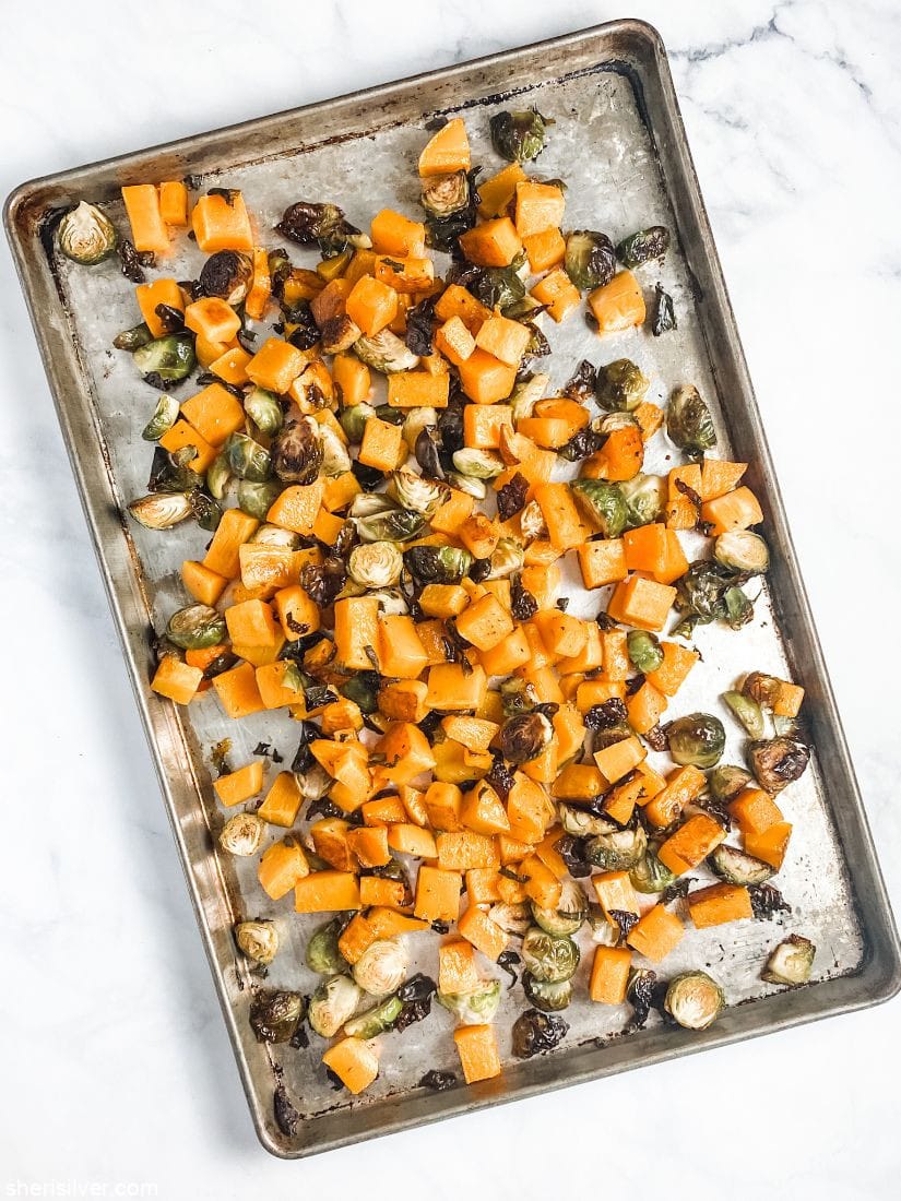 Butternut Squash Panzanella l sherisilver.com