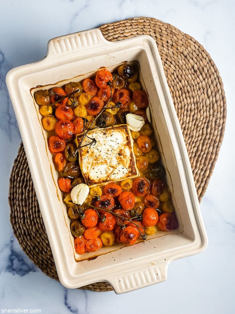 Baked Feta Pasta l sherisilver.com