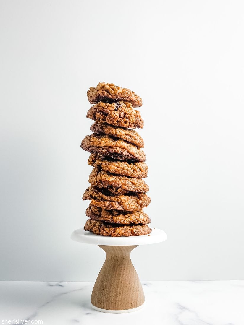 Paleo Oatmeal Cookies l sherisilver.com