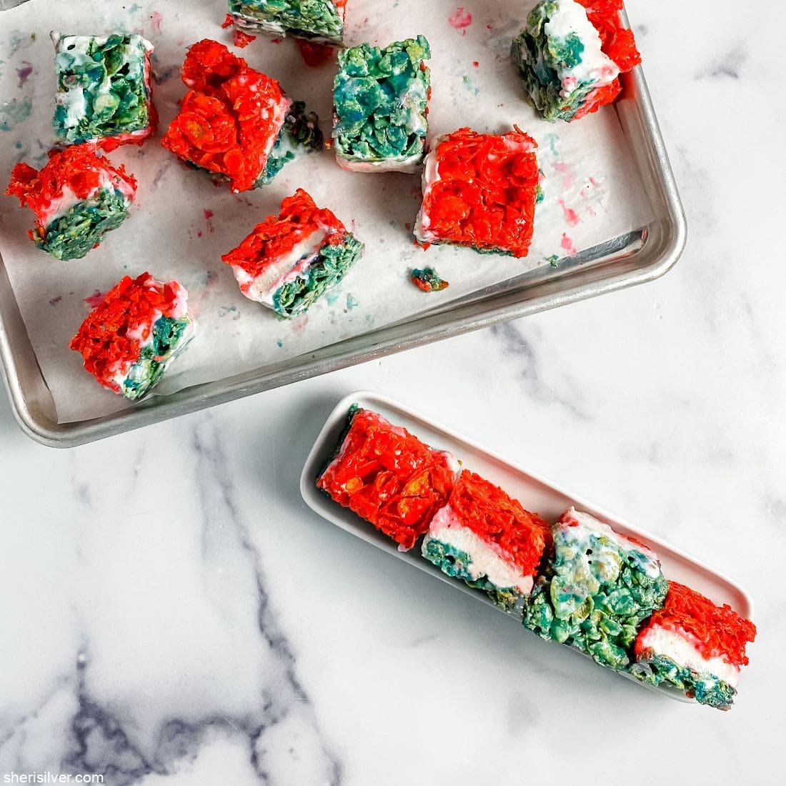 Cereal Bar Ice Cream Sandwiches l sherisilver.com