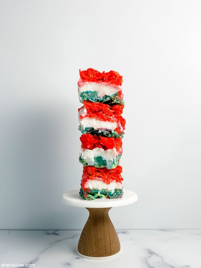 Cereal Bar Ice Cream Sandwiches l sherisilver.com