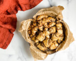 rugelach in a parchment lined tin