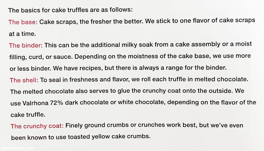 milk bar cookbook truffles recipe