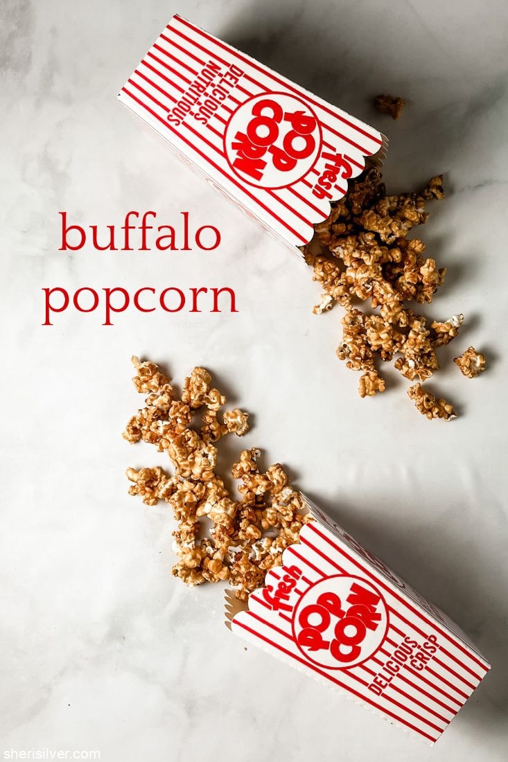 buffalo popcorn in popcorn boxes
