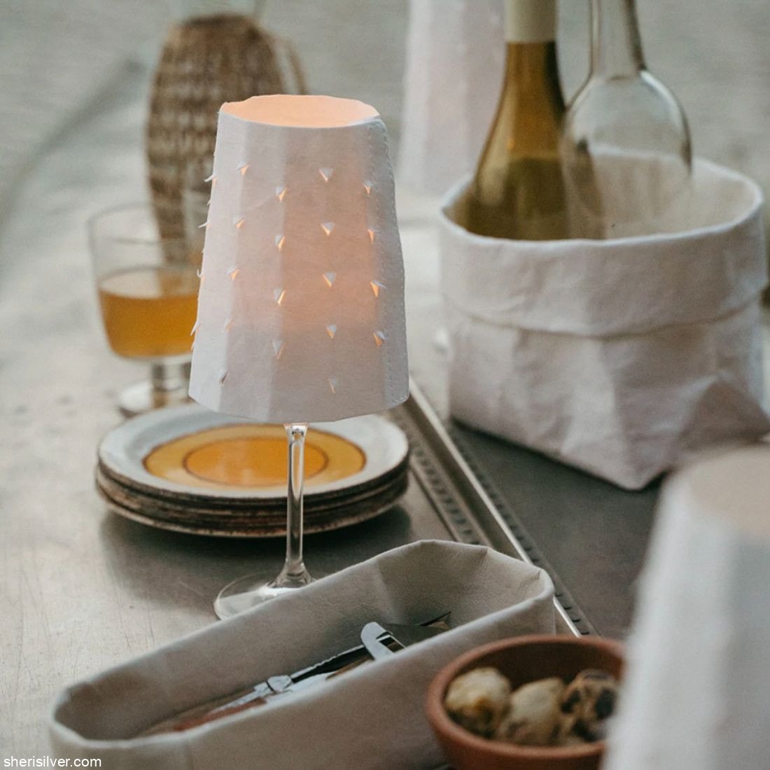 uashmama paper lampshade