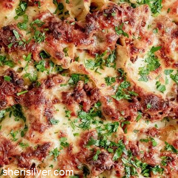 stuffed shells with ground beef sauce
