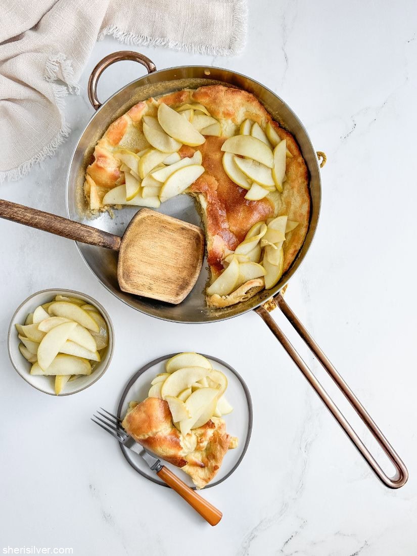 dutch baby with sauteed apples