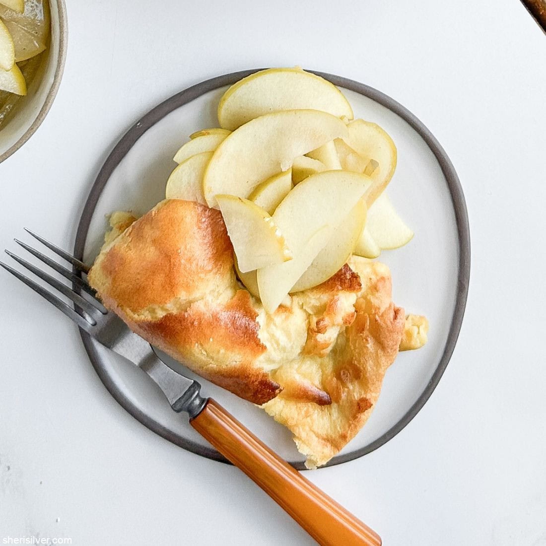 dutch baby with sauteed apples
