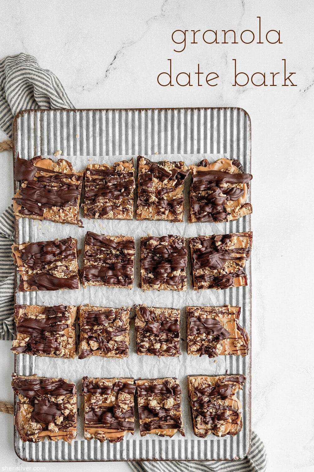 granola date bark