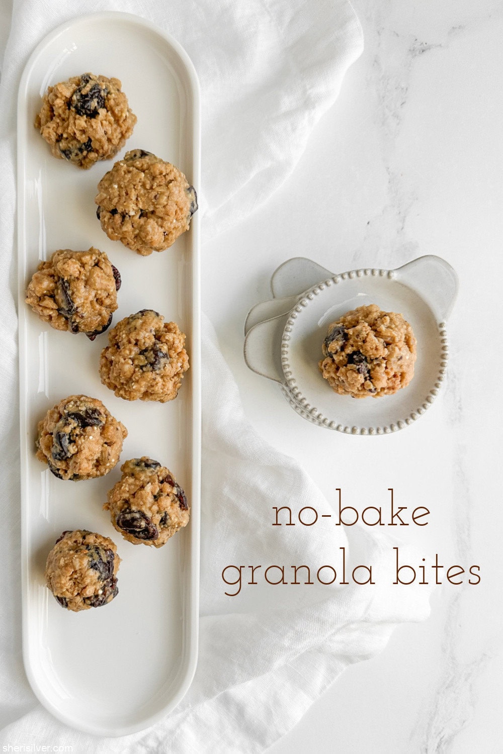 no bake granola bites