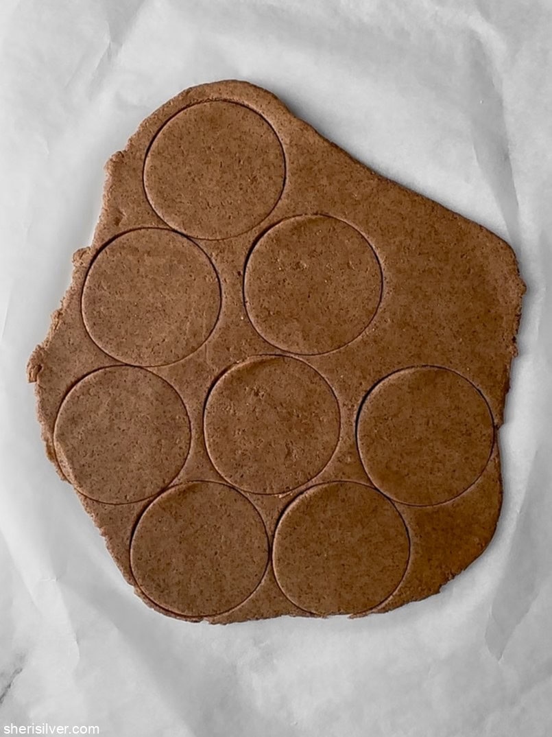 dough for dubai chocolate hamantaschen