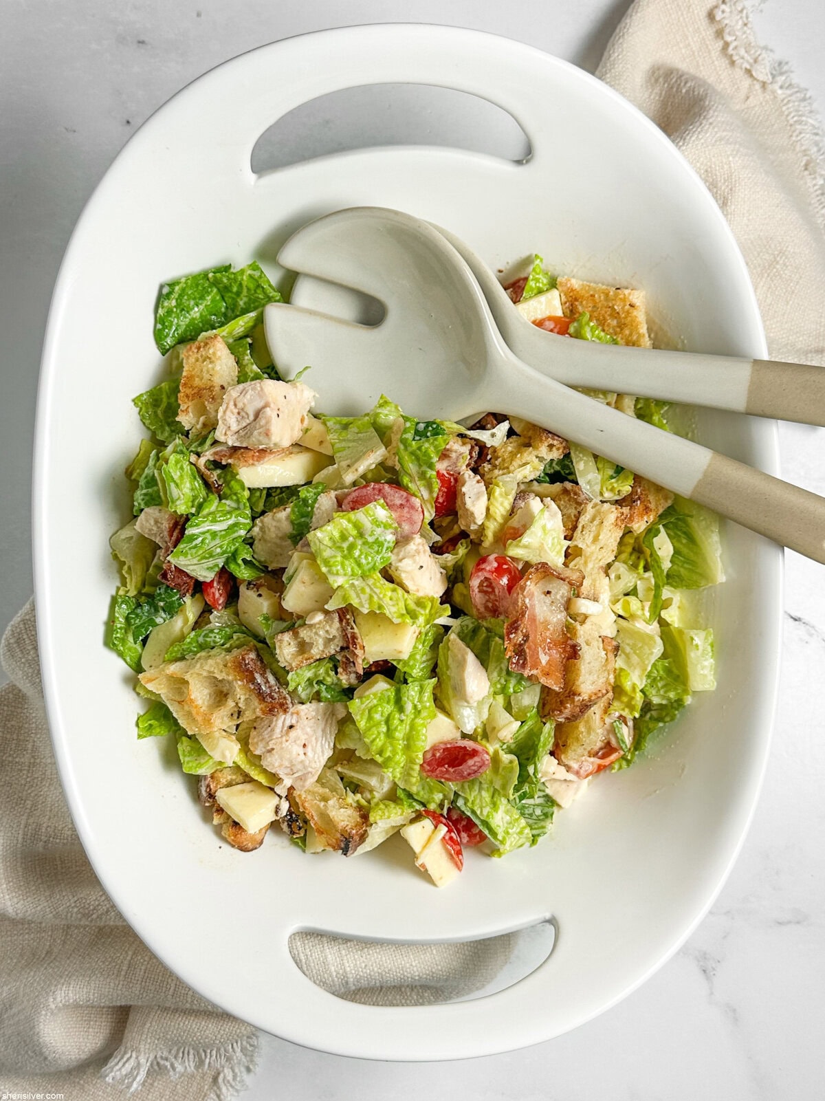 chicken club chopped salad