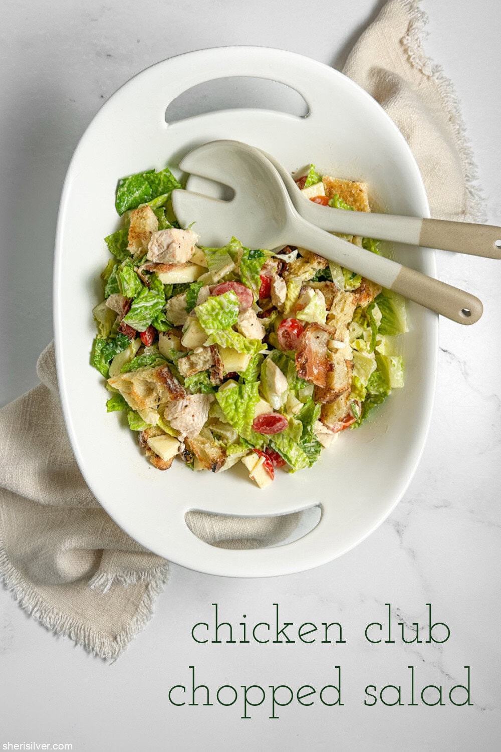 chicken club chopped salad