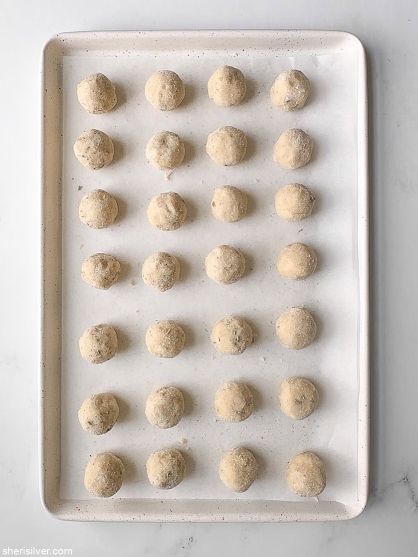 lemon lavender thumbprint cookies