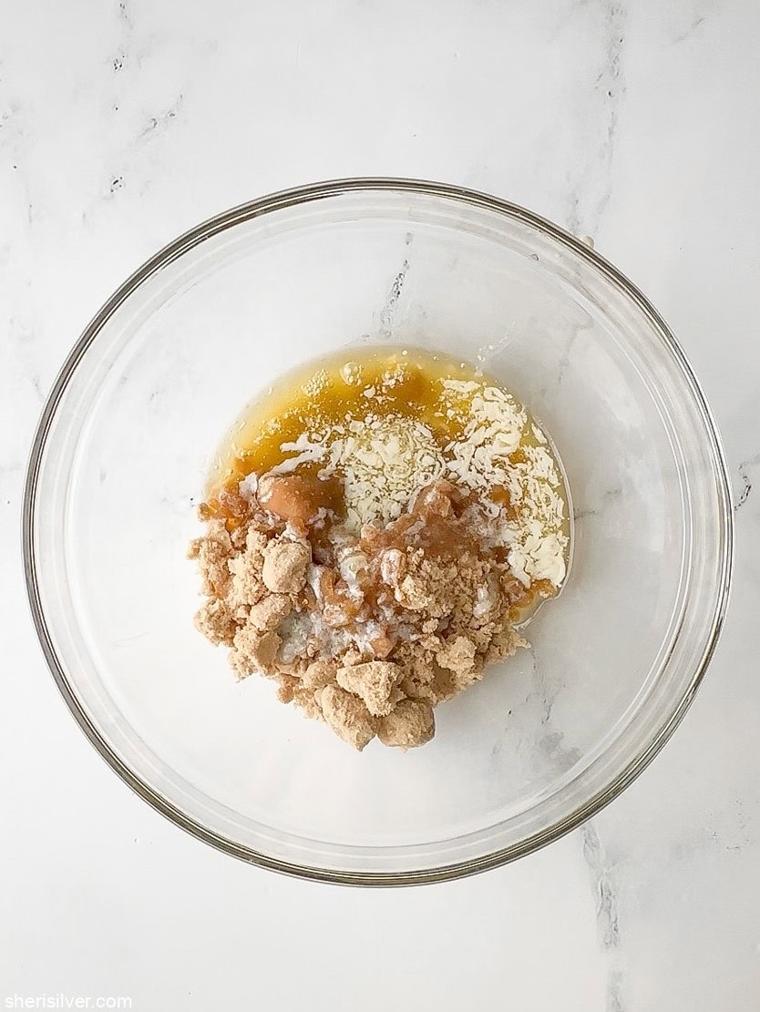 batter for oatmeal date smash cookies