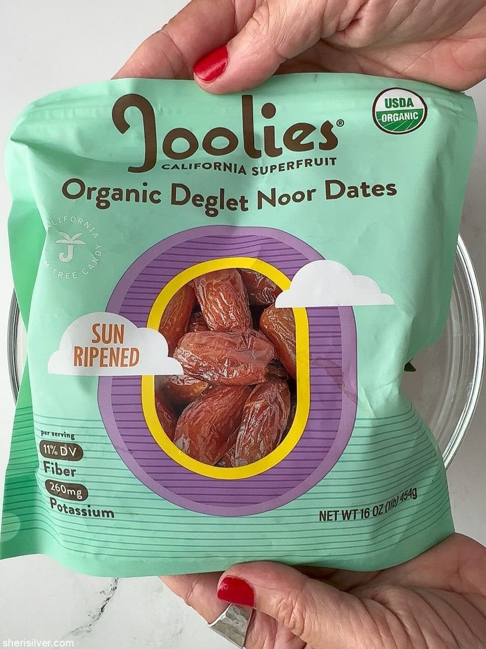 Joolies Deglet Noor dates, the star ingredient in this butternut squash salad with dates
