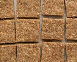 sliced no bake tahini oat bars